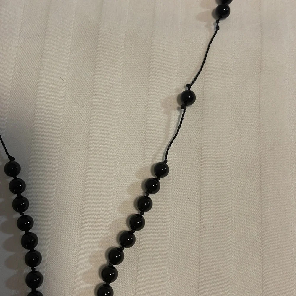 Rosario onyx and silver - Picture 3 of 5